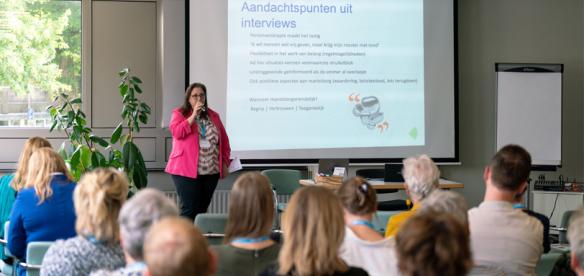 Sessie behoud zorgprofessionals op netwerkbijeenkomst V&amp;V 2024